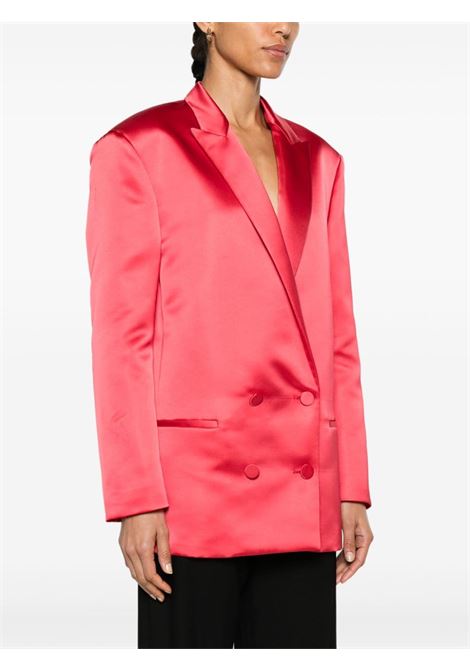 Red double-breasted blazer - women PHILOSOPHY DI LORENZO SERAFINI | A050207230201